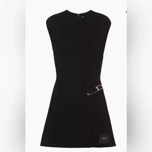 ワンピース Prada Black Twill Dress P01009252.jpg